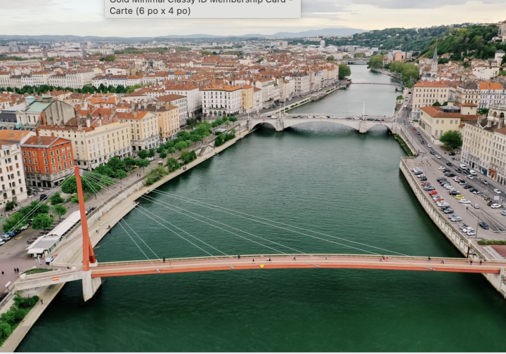 Lyon vue du ciel